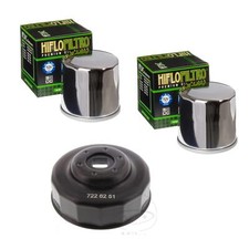 Set 2x oil filter + 1x oil
