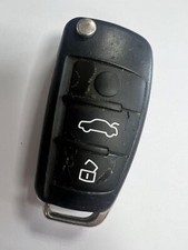 GENUINE AUDI 3 BUTTON REMOTE FLIP KEY FOB A1 Q3 ETC!!!! TESTED 8X0 837 220 D