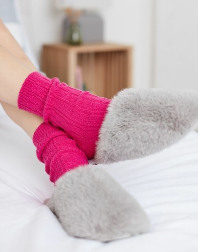 Joules slippers faux fur - joules, cosy