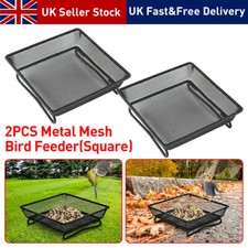 Metal Bird Mesh Ground Feeder