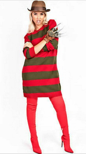 Womens halloween jumper - womens, red