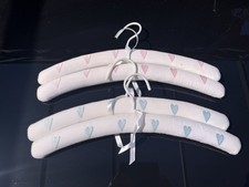 Padded Coat Love Heart Hangers