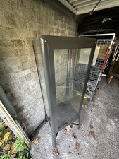 IKEA Fabrikor Grey Glass Display Cabinet Collection Only