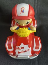 Ryans World Racer: Ryans Pizza Delivery Quad Bike Scooter Red 3.5” VGC