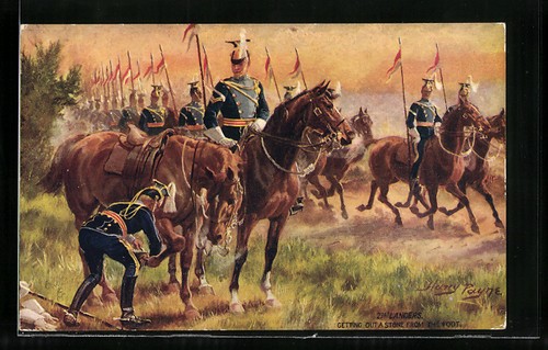 Artist postcard harry payne - artist,