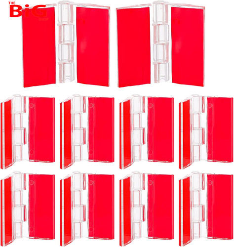 Pcs plastic acrylic hinges - 12,