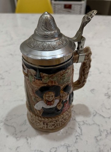 Vintage beer stein tankard - beer,