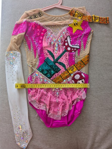 Rhythmic gymnastics leotard