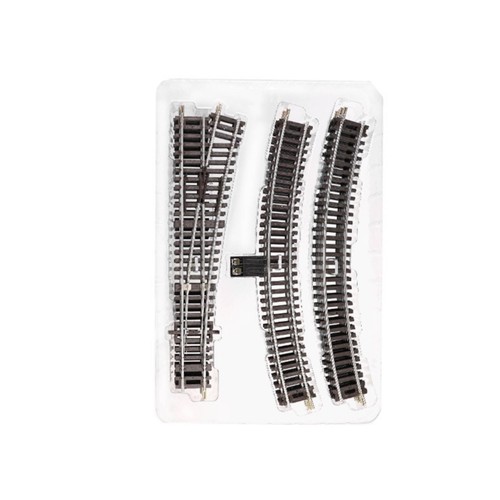 Scale track set powered - track,