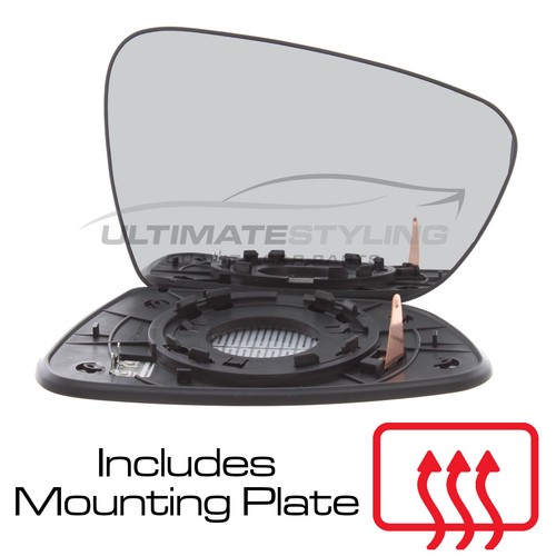 Wing mirror glass fits kia - wing,