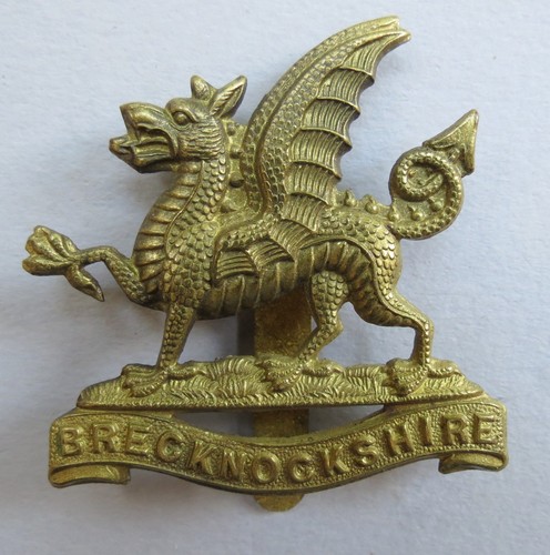 Military brass cap - cap, badge