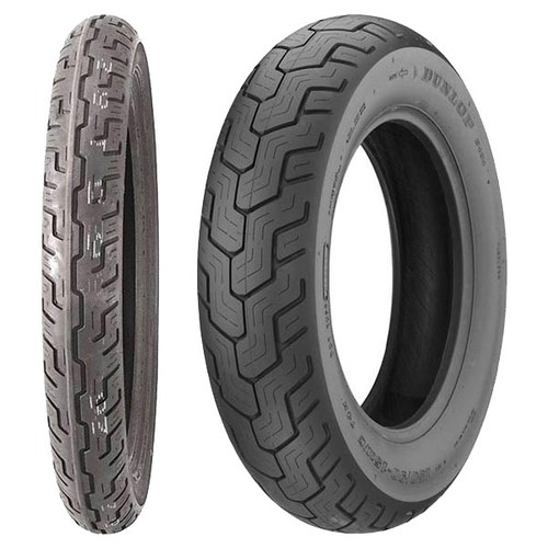 Tyre pair dunlop 19 52h - 90/90-19,