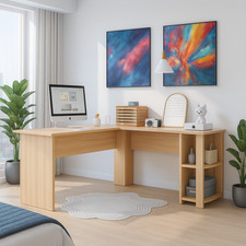 Corner Computer Desk - Perfect for Home Office