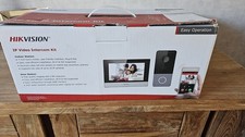 Hikvision WiFi Video Intercom System Doorbell with 7" Monitor POE DS-KIS603-P(C)