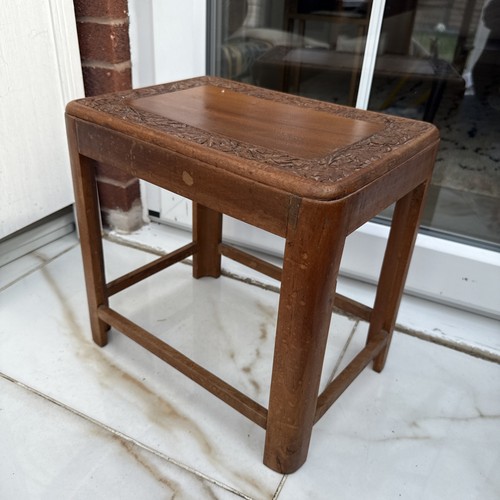 Vintage portable table wooden - table,