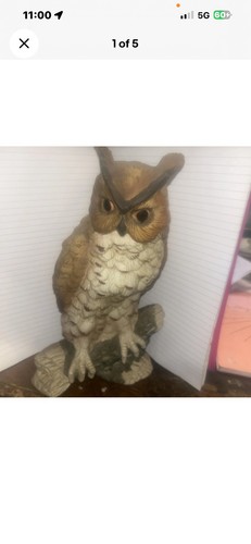 Vintage pottery owl - pottery, great