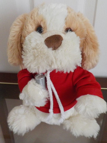 Animated singing cuddly puppy - cuddly,