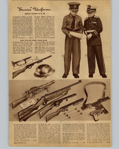 1942 paper toy commando - ad,
