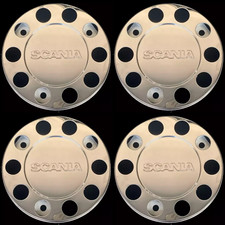 4Pcs Stainless Steel Wheel