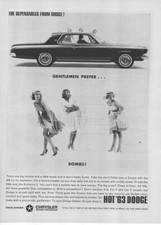 Lot 5 Print Ads 1963 Dodge