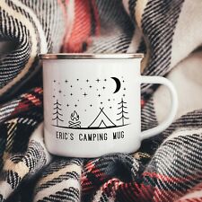 Personalised Camping Line Art