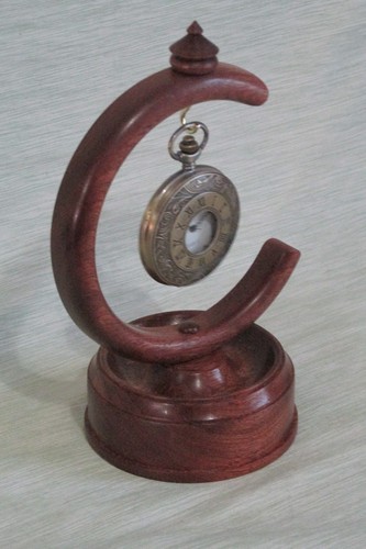 Wooden pocket watch - pocket,