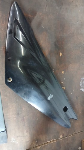 Rear left side panel plastic - rear,