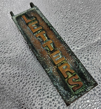 Antique Cast Brass Vertical