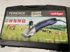 Heiniger  Horse/Cattle Clippers with Carry Case