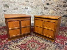 NATHAN SQUARES TEAK BEDSIDE