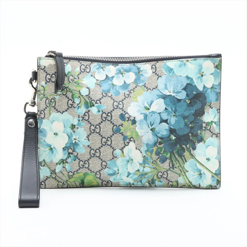 Gucci blooms clutch - gucci, gg
