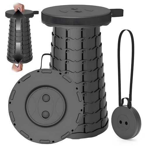 Folding camping stool - folding, seat