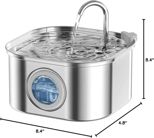 Stainless steel pet - steel, water