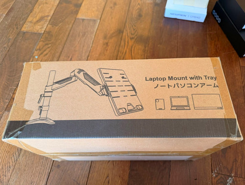 Laptop mount with tray - laptop,