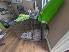 Rat, Hamster, Mouse Cage With Bedding, Toys, And Accessories