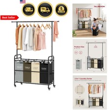 Laundry Sorter Cart with