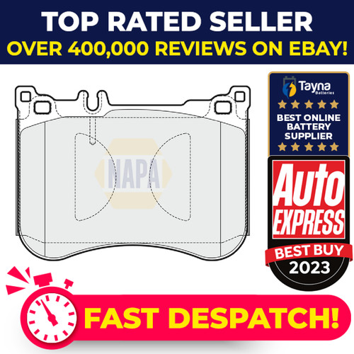Brake pads set fits mercedes - set,
