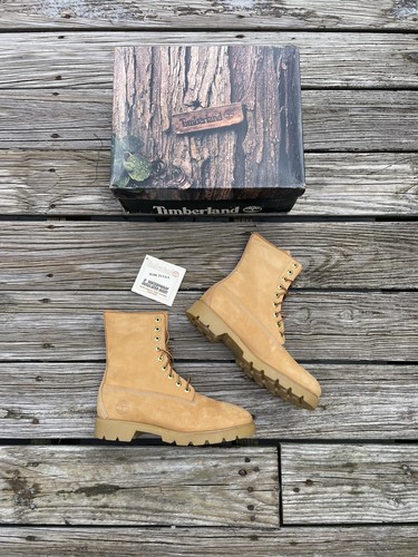 Vtg leather timberland - leather,