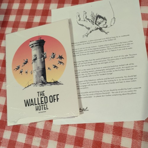 Banksy walled off - walled, set