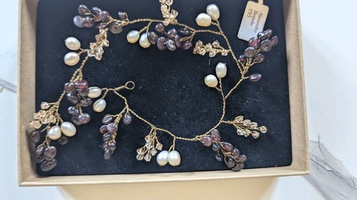 Bridal hair vine - , crown