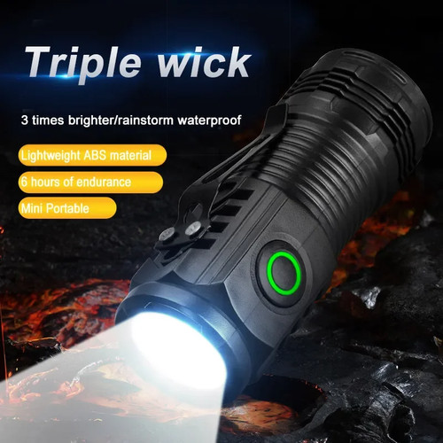 1200000lm usb rechargeable - 1200000lm,
