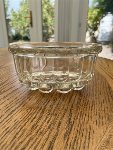 1950 clear glass jelly - clear,