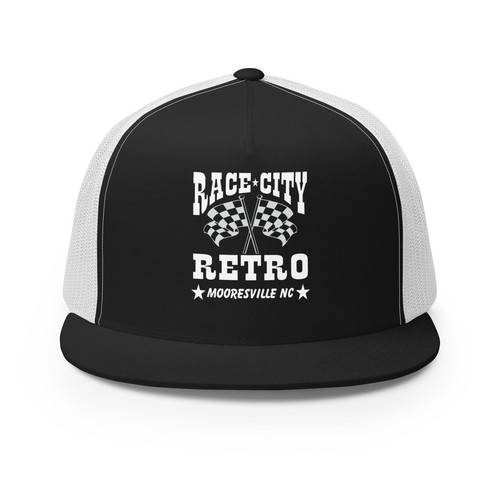 Race city retro - city, trucker
