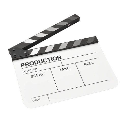 Acrylic clapperboard film - acrylic,