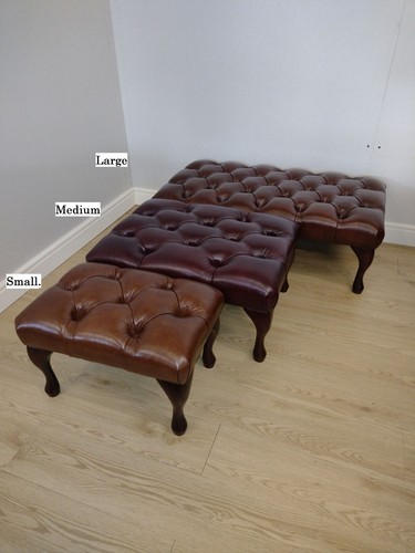 Real leather chesterfield - real,
