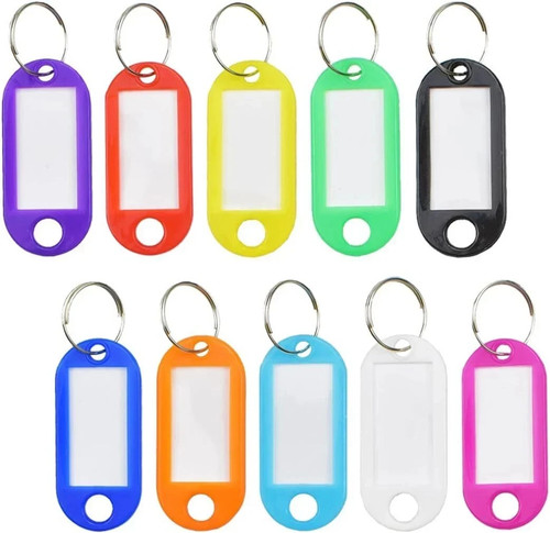 Key tags fobs plastic luggage - tags,