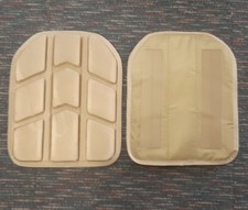 *New* Plate Carrier Foam Insert Plates Front & Back Tan - Airsoft - Accessories