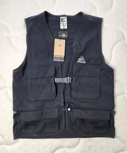 Nike acg black iguana vest - nike,