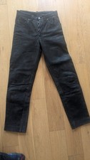 Ricano Genuine Leather Womens Straight Legged lined Jeans