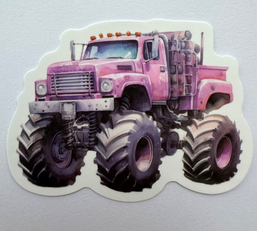 Monster truck stickers - monster,